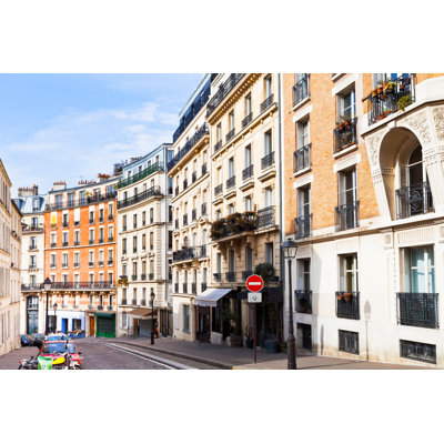 Street Of Montmartre by VvoeVale - Wrapped Canvas Print
