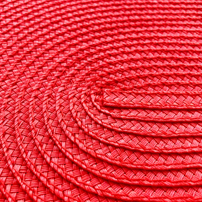 Ensemble de napperons 6 pièces Tigela, Rouge