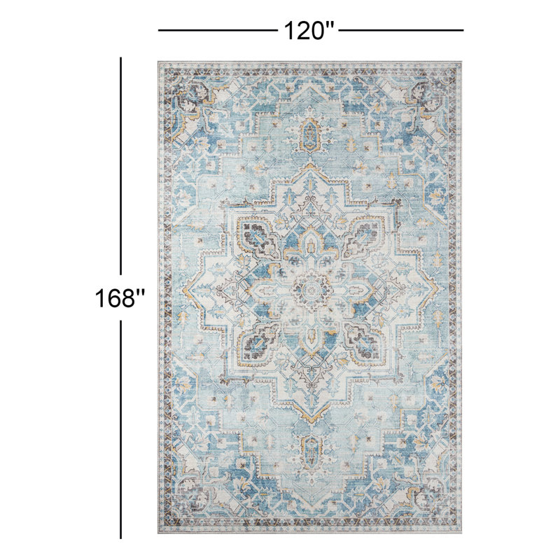 Maz Chenille Oriental Indoor Rug, Rectangle 10' x 14'