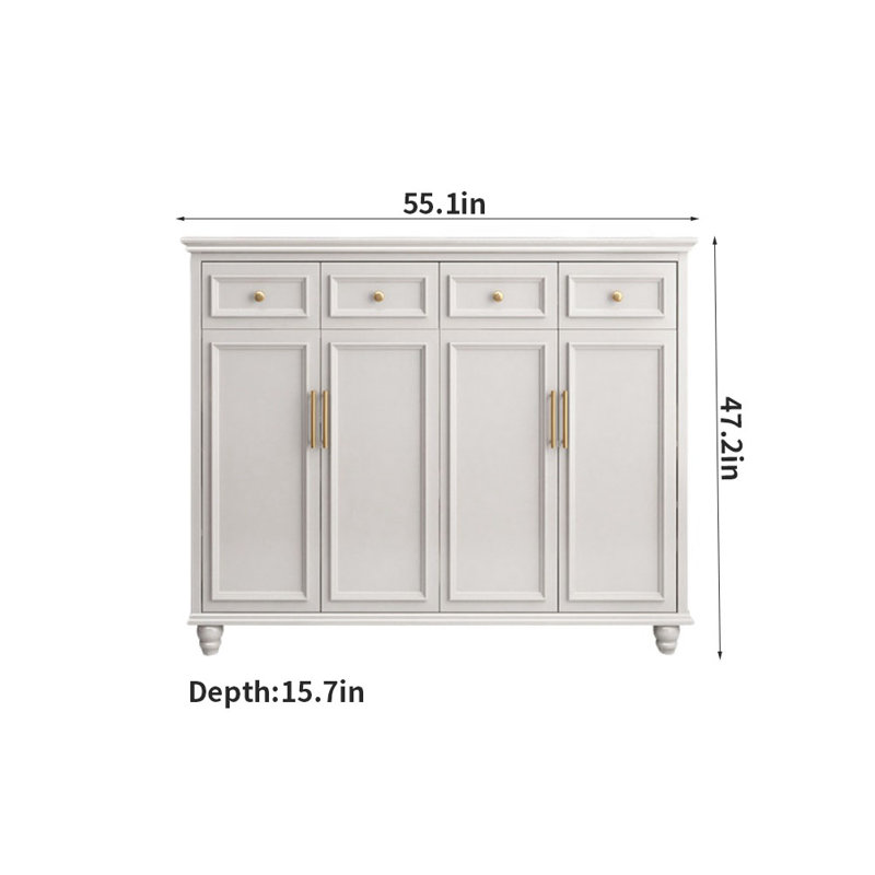 Armoire d'appoint simple grande capacité