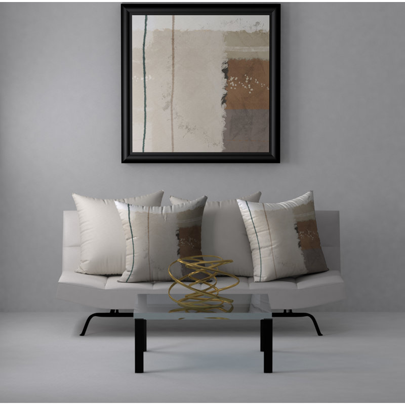  Housse et insert de coussin carré Sping Fascinating, 24" X 24"