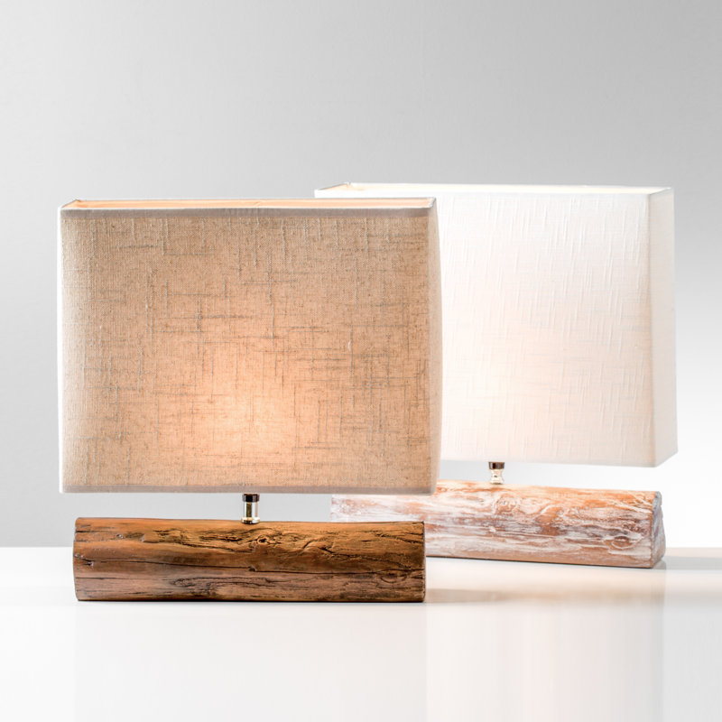 Resin Novelty Lamp, Ivory/White
