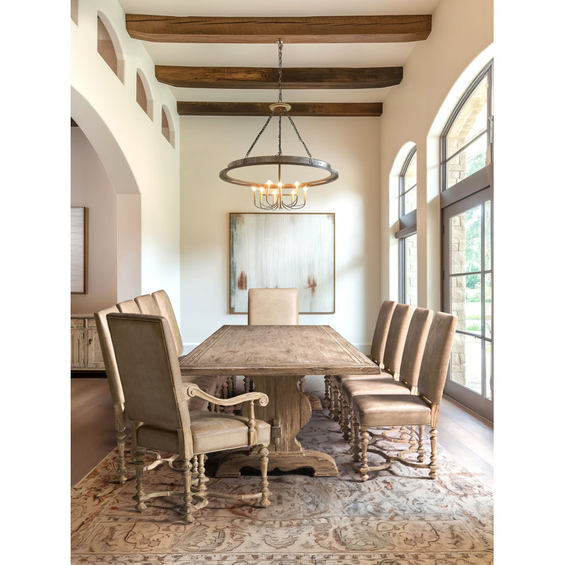 124" Sagehill Rectangular Trestle Table