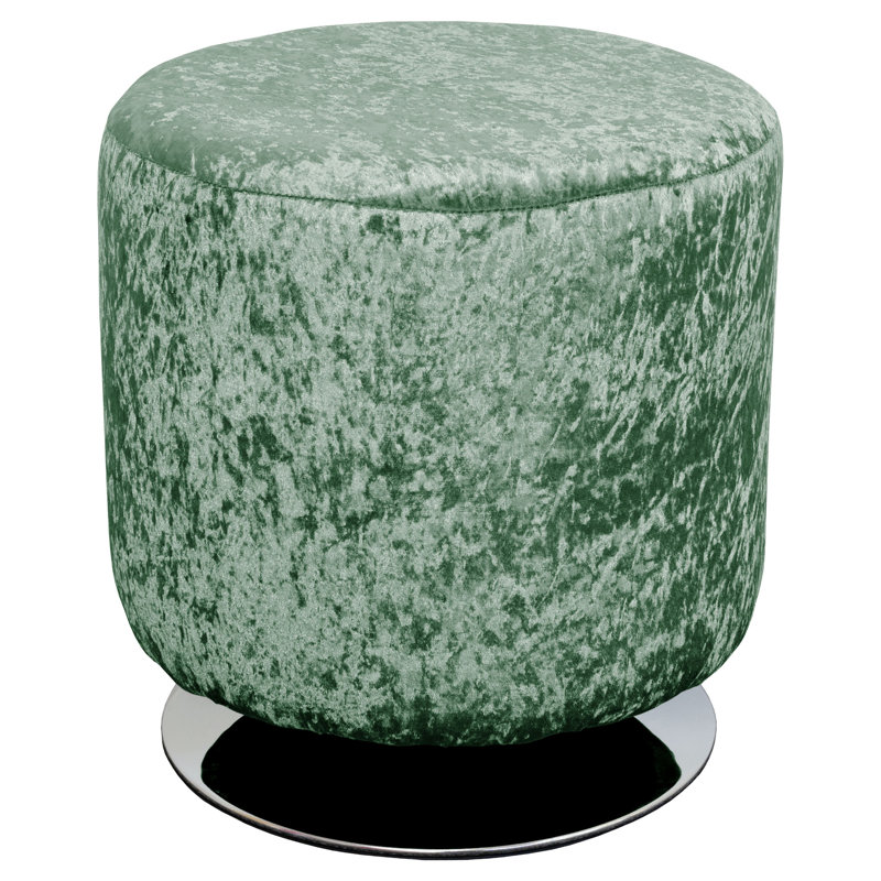 Humphrey 47Cm Tall Swivel Drum Stool, Forest Green
