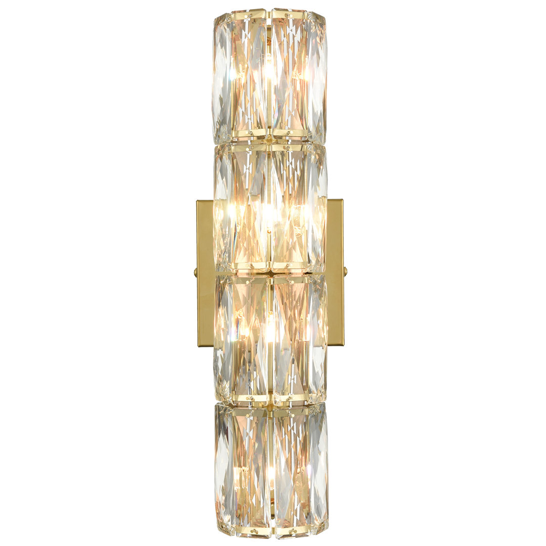 Kaysah Stainless Steel Flush Mounted Sconce Mercer41 