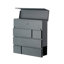 Sembrini Metal Wall Mounted Letter Box