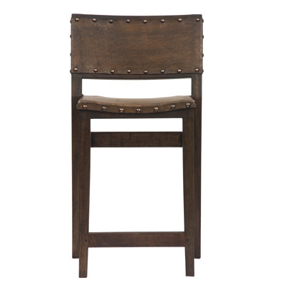 Kalla Counter Stool with Solid Wood Frame