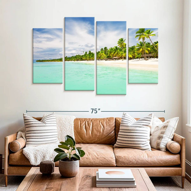 Pointe de Cana, Sandy Gillard, H 42 po x l 68 po