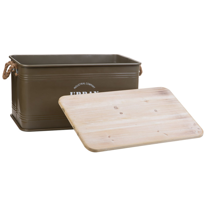 Ajenae Blanket Chest, Green