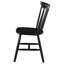 Chaise d'appoint en bois (ensemble de 2)