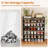 3 PCS Stackable Shoe Rack 31-Inch Horizontal Organizer 2-tier StorageShelf Black-916029728