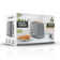 Daewoo Stirling 2 Slice Toaster 7 Browning Settings Reheat Defrost Self Centering White