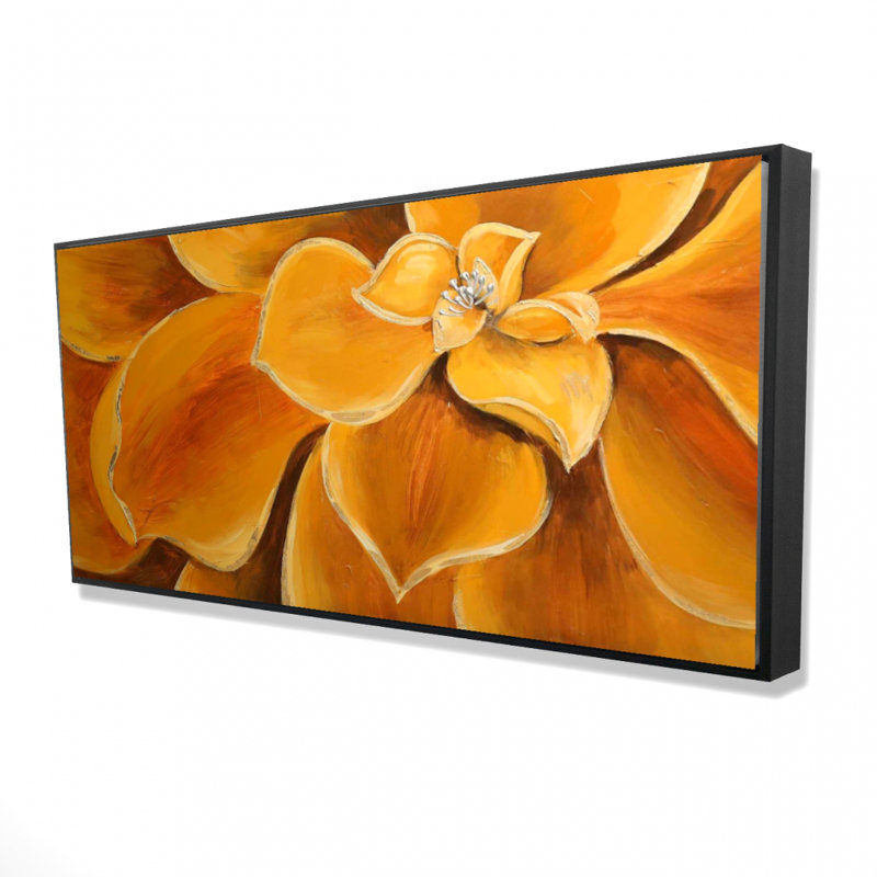 " Orange Flower Closeup "