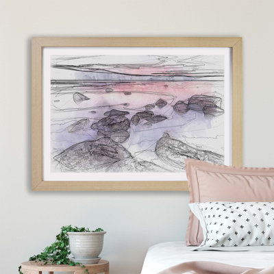 Sunset Over Lake Tahoe - Framed Print