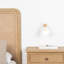 Burr Solid Wood Plug-in Spotlight