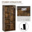Solana 106cm H x 50cm W Standard Bookcase