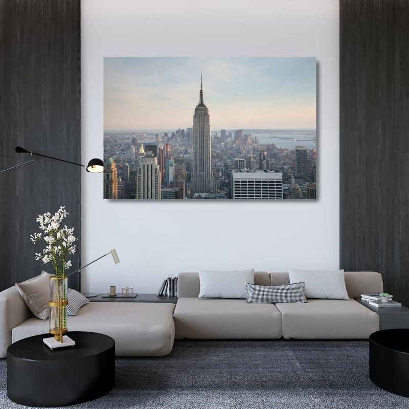 Empire State Building, New York, H 32 po x l 48 po
