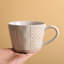Tasse à café en céramique (12 oz), idéale pour le café au lait, cappuccino, thé, tasse artistique, style fait à la main, idéale pour les cadeaux-1467136826