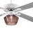 52''W Almedacheatham 4 - Blade Ribbed Glass Ceiling Fan with Remote Control and Light Kit Included-1772439755