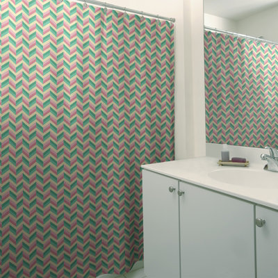 Katelyn Elizabeth Chevron Shower Curtain
