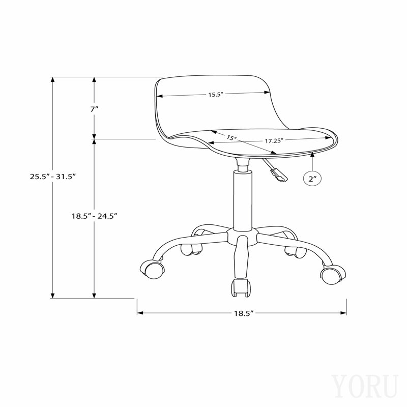 Chaise de bureau, hauteur réglable, pivotante, ergonomique, bureau d'ordinateur, travail, juvénile, aspect cuir noir, métal blanc, contemporain, moderne