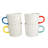 Oogle Polka Dot Mug 13 fl oz, Assorted Bright Color Handle