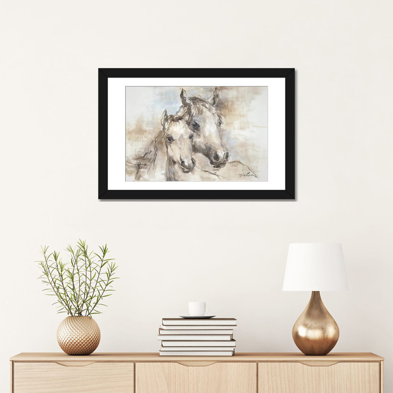 « comfort », impression sur toile, H 16 po x l 24 po x P 1 po, Papier d'art encadré noir, Blanc