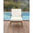 SeeHill Pool Lounge Chair, Aluminum Outdoor Chaise Lounge with Thick Cushion, Outdoor Lounger Pool Furniture with 6-Position Adjustable Backrest, Patio Lounge Chair for Outside, Deck-1425337108