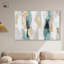 «Verdant Tides», art abstrait moderne par Art Remedy-107452110-107452097