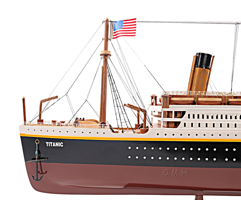Titanic rms avec étui d’exposition Harold