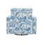 Fauteuil pivotant individuel pour salon, chambre, bureau