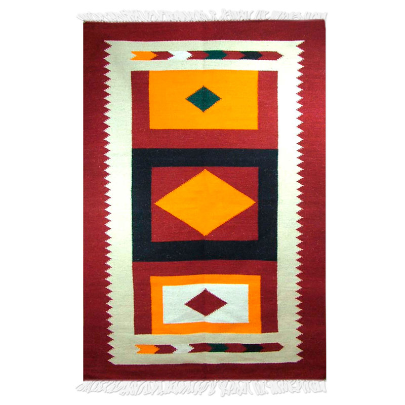 Tapis bourgogne en laine Cockran