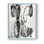 Gray Scribbles II, reproduction encadrée - bois massif-1501725207-1501725206