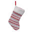 Chaussette de Noël en toile de jute