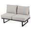 2-in-1 Convertible Garden Lounge Set With Table
