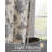 Linen Blend Semi Sheer Pod Pocket Floral Patterned French Country Curtains-1867900612-1867900615