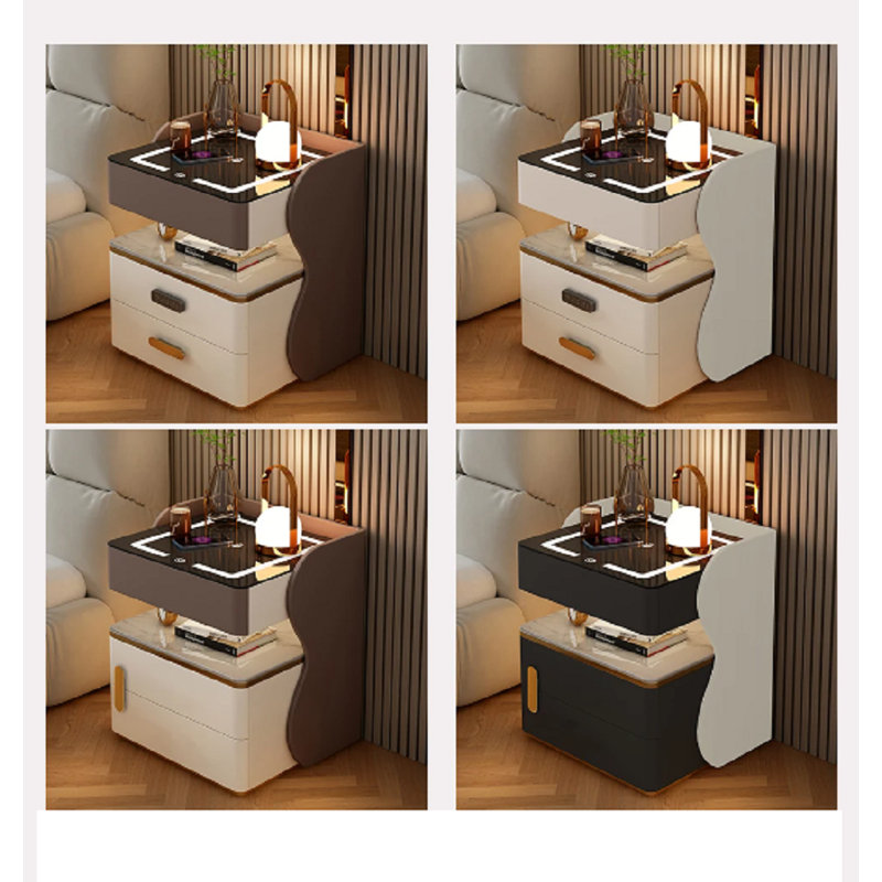 Chely 15.74cm W Manufactured Wood Bedside Table