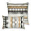 Modern Oval Outdoor Square Sunbrella Pillow Cover & Insert-47993336