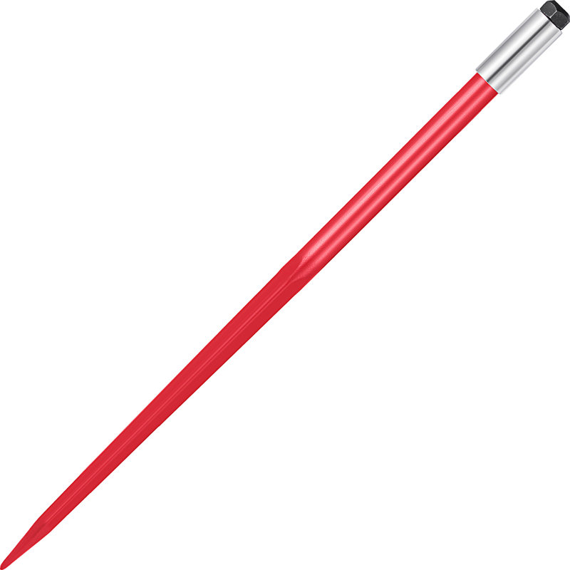 Lance à balles Hay Spear de VEVOR d'une capacité de 4 500 lb, H 49,2 po x l 1,4 po x P 1,4 po