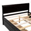 Lit plateforme avec rangement en bois massif Sebbie-829696169-829696170