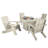 Kariselle Plastic Adirondack Chair with Table-259719021