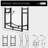 Herwiga 33'' W Wood Log Rack