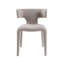 Chaise avec accoudoirs à oreilles Margart-191584408