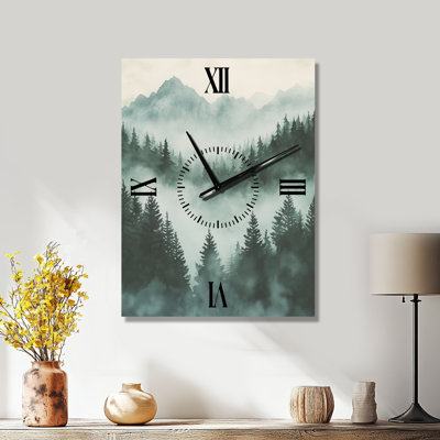 Goulart - Rustic Metal Wall Clock