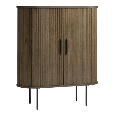 Iris 2-Door Accent Cabinet with Tambour Doors