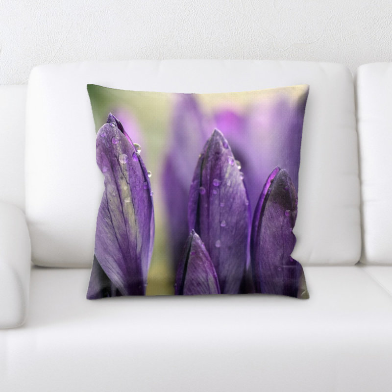 Microsuede Throw Pillow