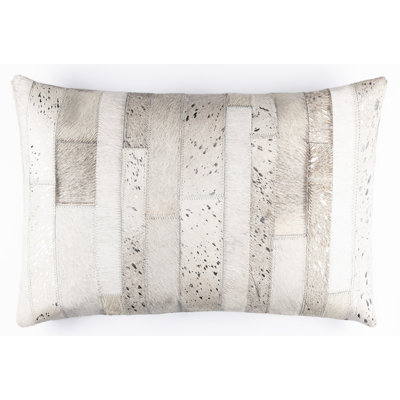 Coussin en peau de vache