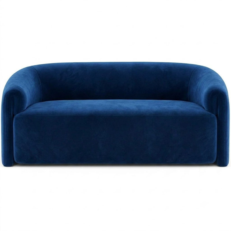 Solid Velvet | Velluto Fabric, Sapphire