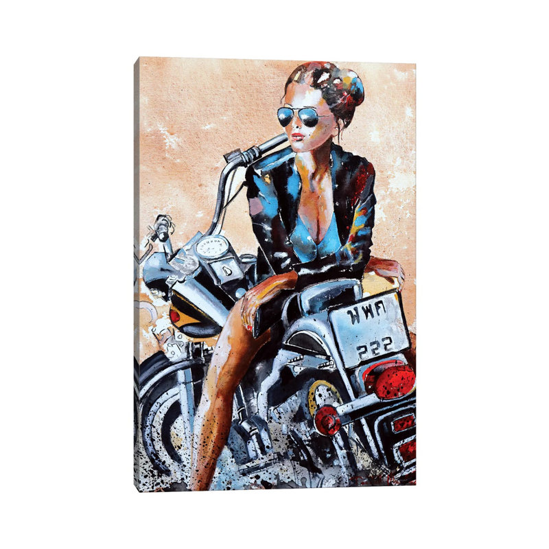 " Let's Do It " by Donatella Marraoni, Wrapped Canvas, 8" H x 12" W x 0.75" D