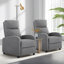 Canapé inclinable, fauteuil de massage, fauteuil oscillant avec repose-pieds et haut dossier-2044379553